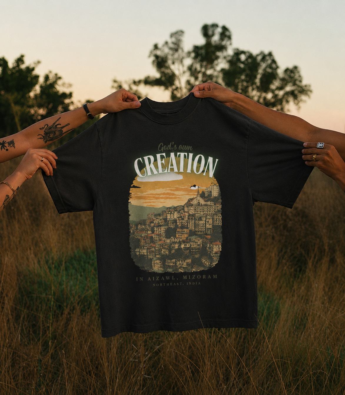 Unisex Oversized Standard T-Shirt “God’s own creation”