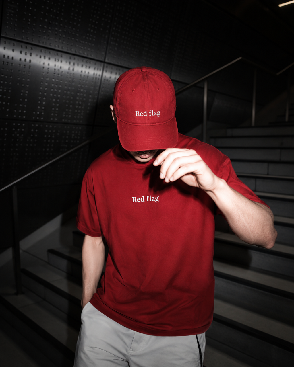 Red flag Unisex Stretch T-shirt