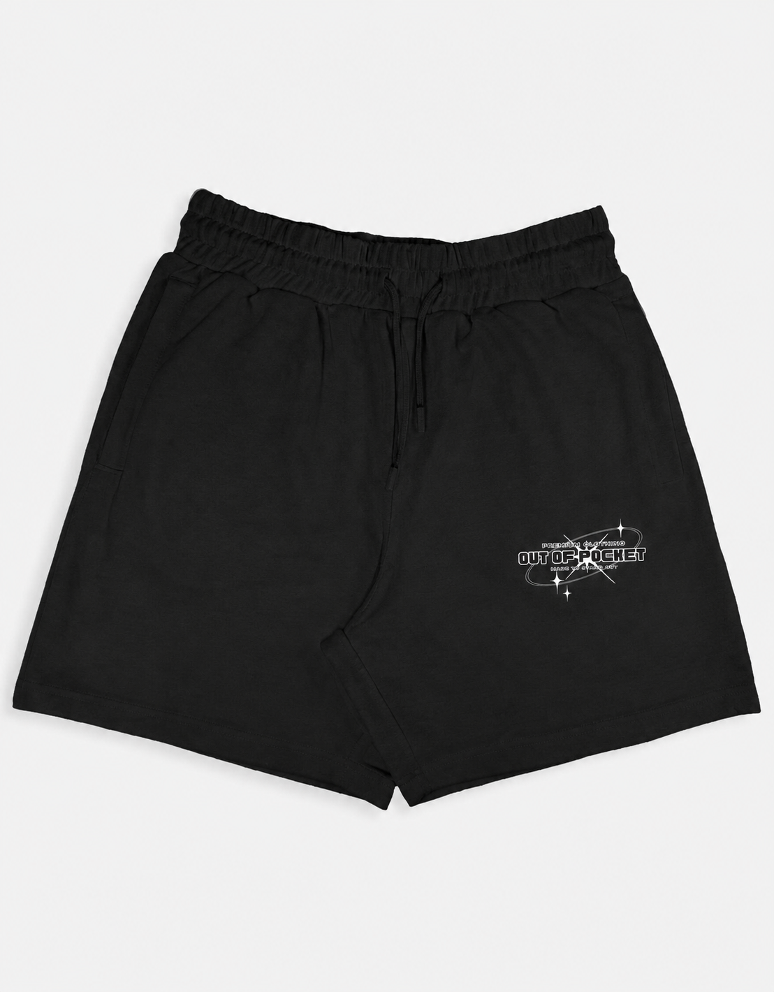OOP black Terry Shorts